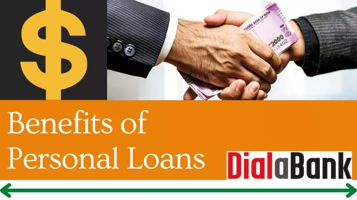 benefits of personal loans