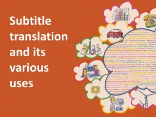 subtitle translation and its various uses