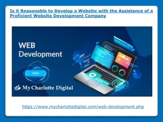 Is it Reasonable to Develop a Website with the Assistance of a Website Development Company