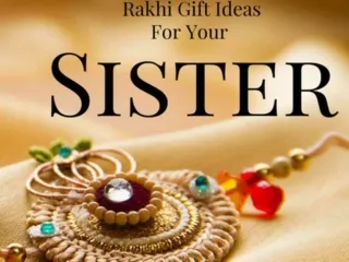 Rakhi Gift for sister