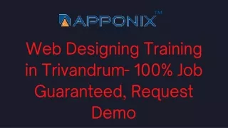 Web Designing Training in Trivandrum