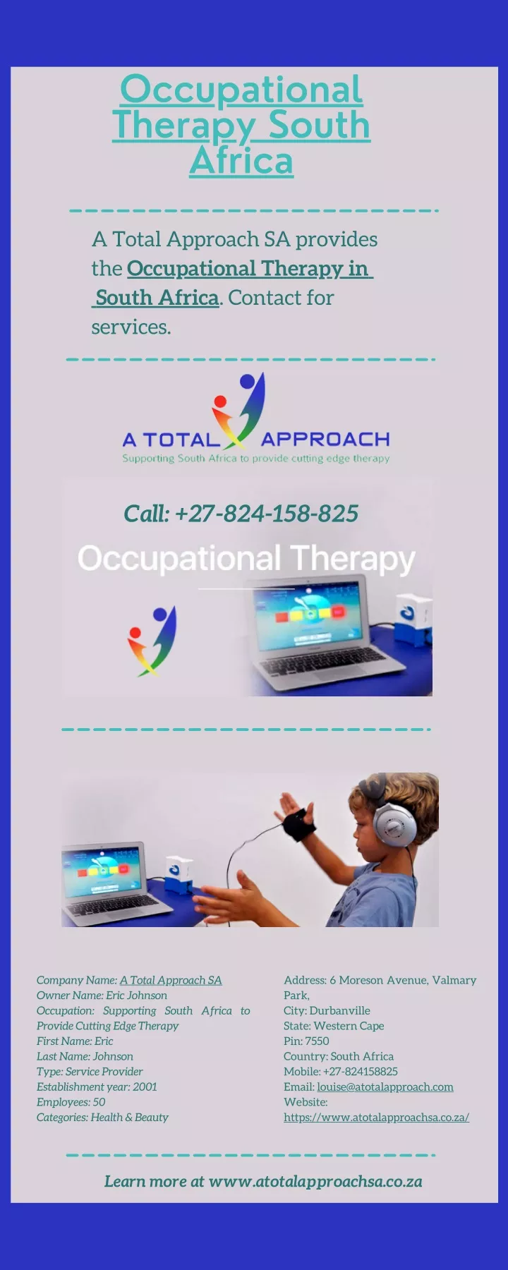 occupational therapy south africa