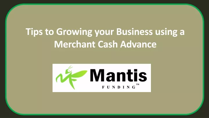 tips to growing your business using a merchant