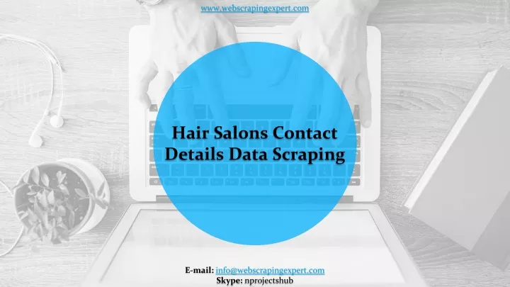 hair salons contact details data scraping