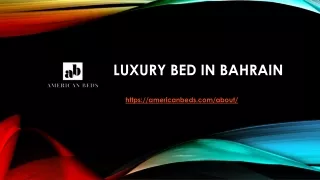 luxury bed in bahrain