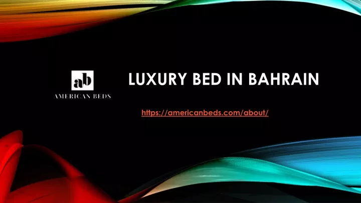 luxury bed in bahrain