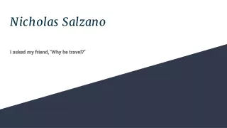 nicholas salzano