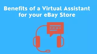 Benefits of a Virtual Assistant for your eBay Store