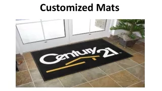 customized mats