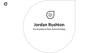 Jordan Rushton - A People Leader and Influencer