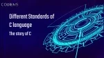 Different Standards of C language _ The story of C - slide 1