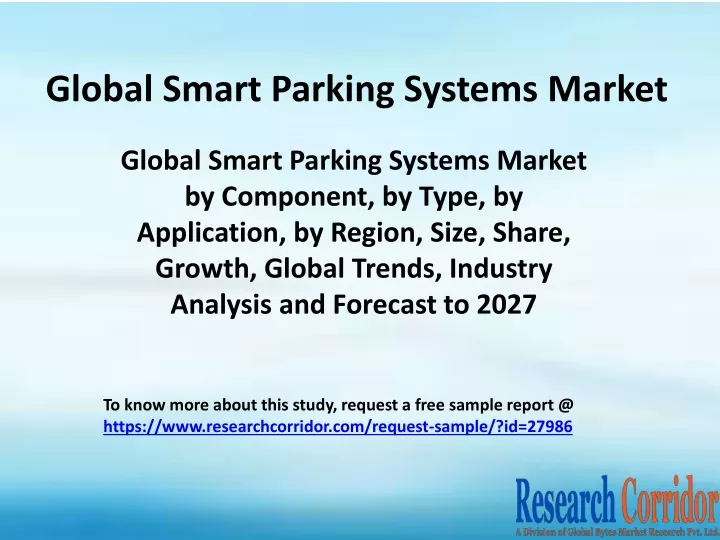 global smart parking systems market