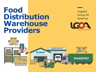 Important Things to Consider in Food Distribution Warehouse Providers