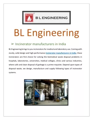 Incinerator manufacturers in India & Sanitary napkin incinerator manufacturers PDF July 3-converted