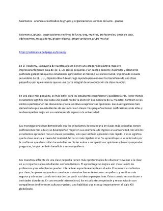 Salamanca - anuncios clasificados de grupos y organizaciones sin fines de lucro - grupos-converted (1)