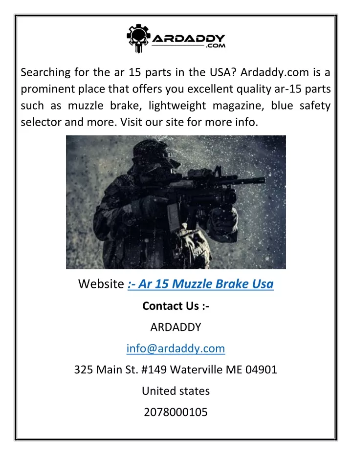 searching for the ar 15 parts in the usa ardaddy