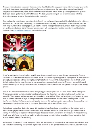 This Is Your Brain on cuphead free download