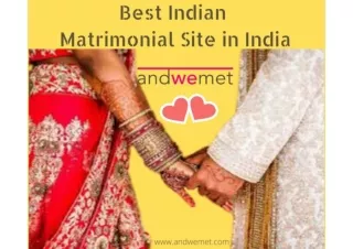 The No.1 Matchmaking Site in India