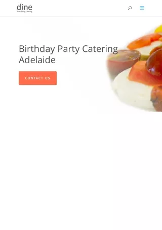 Birthday Party Catering Adelaide