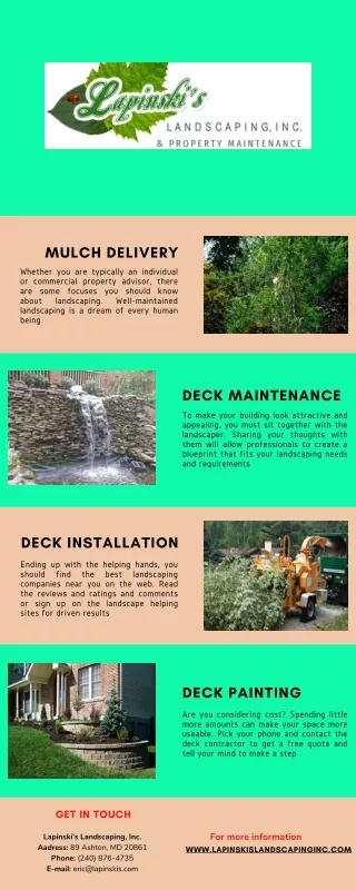 Landscape Maintenance