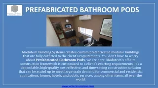 Prefab Modular Bathroom Manufacturers in Mumbai
