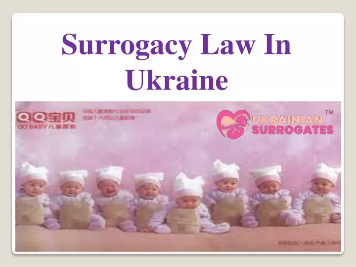 surrogacy law in ukraine