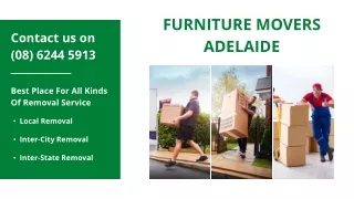 Furniture Movers Adelaide | Best Place For All Kinds Of Removal Service