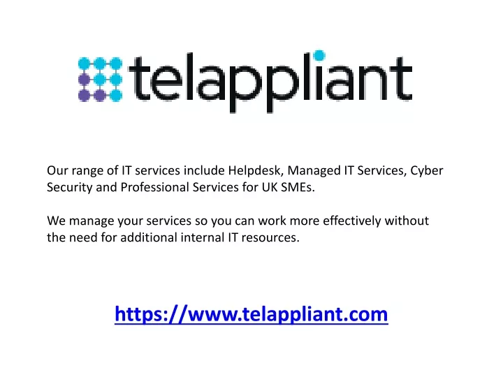 our range of it services include helpdesk managed