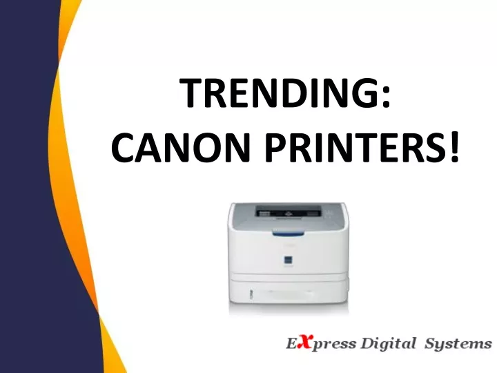 trending canon printers