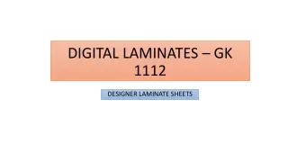 digital laminates gk 1112