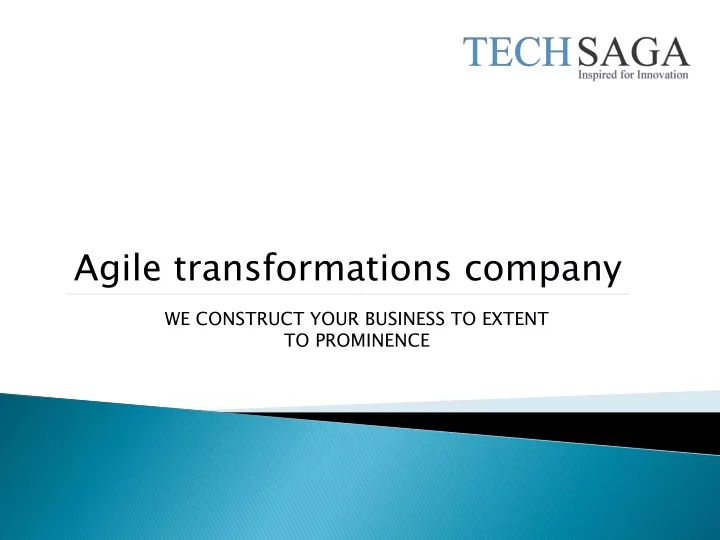 agile transformations company