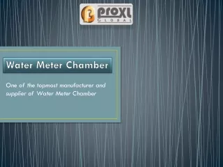 water meter chamber