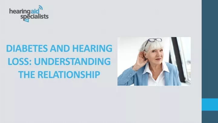 diabetes and hearing loss understanding
