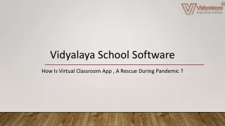 vidyalaya school software