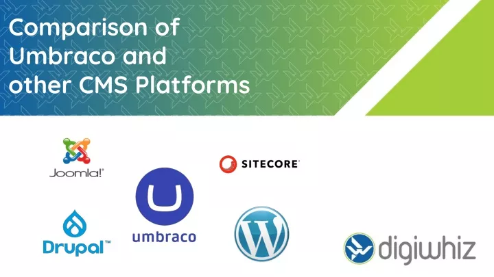 comparison of umbraco and other cms platforms