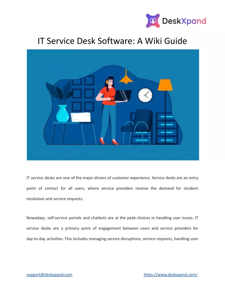 it service desk software a wiki guide