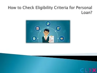 how to check eligibility criteria for personal loan