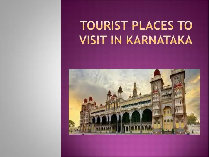 tourist places to visit in karnataka