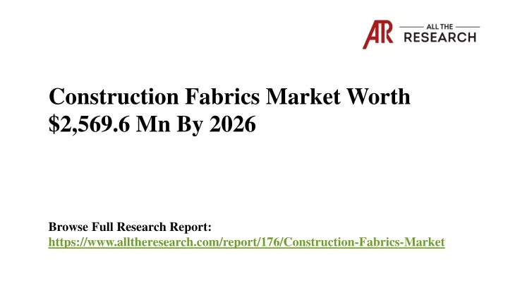 construction fabrics market worth