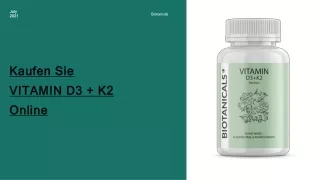 Kaufen Sie VITAMIN D3   K2 Online - Biotanicals