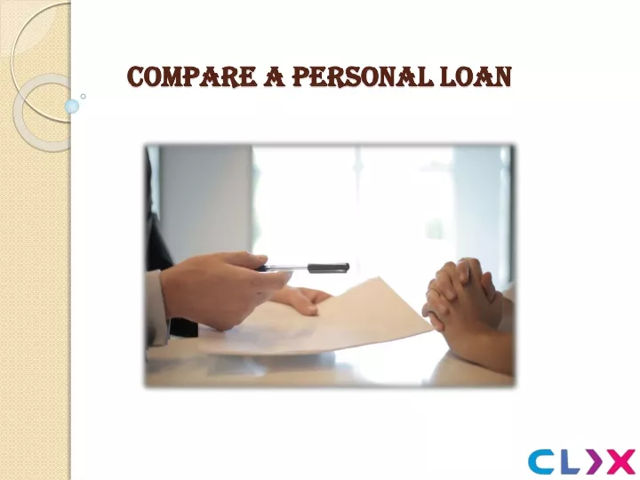 compare a personal loan