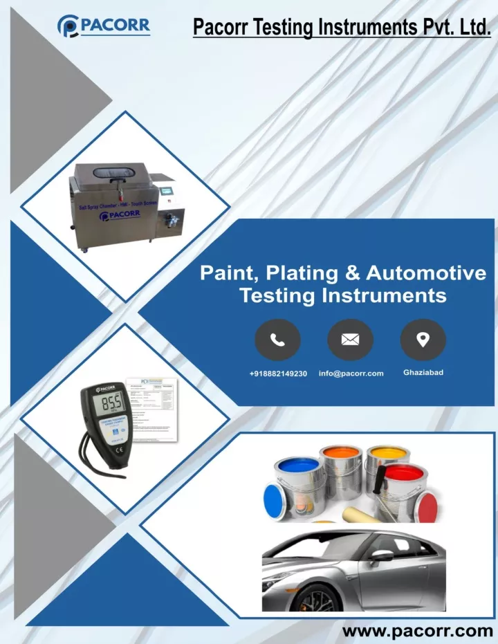 pacorr testing instruments pvt ltd