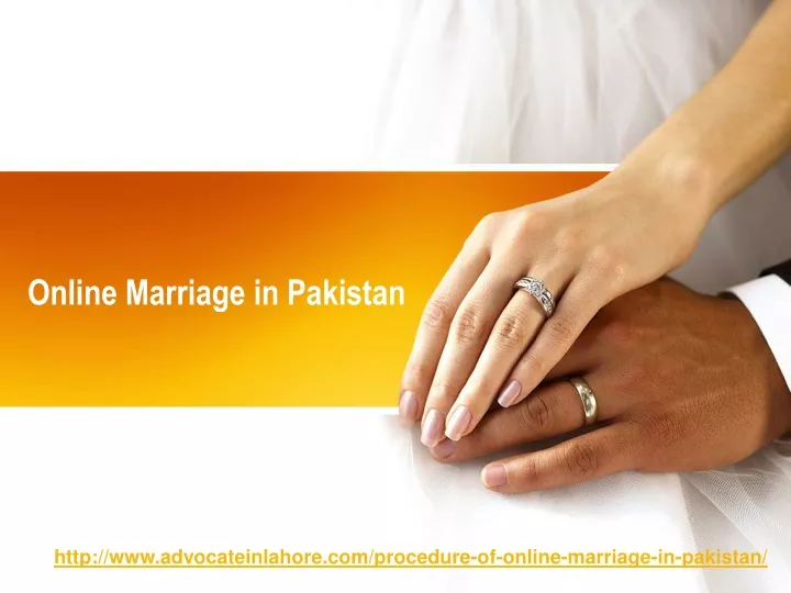 online marriage in pakistan