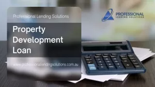Property Development Loan