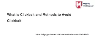 What is Clickbait and Methods to Avoid Clickbait