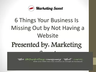 6 Things Your Business Is Missing Out by Not Having a Website