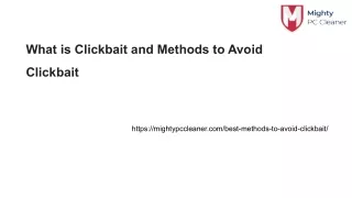 What is Clickbait and Methods to Avoid Clickbait