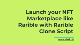 launch your nft marketplace like rarible with