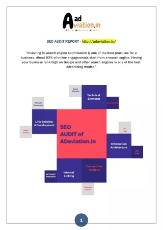 Audit Report Format by ADaviation