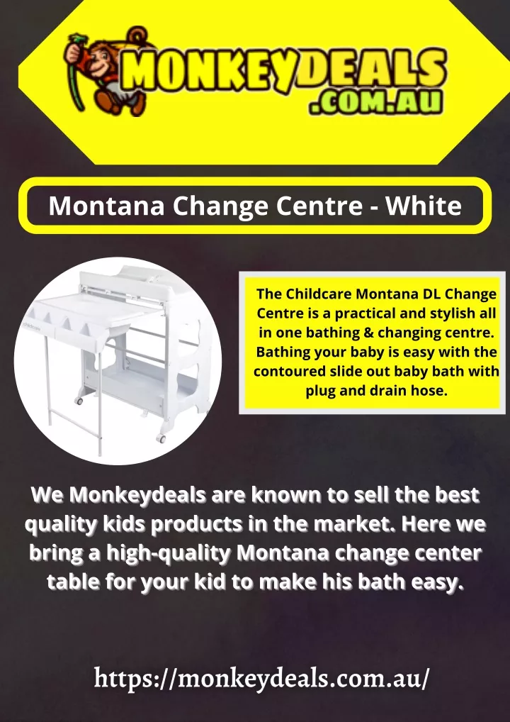 montana change centre white